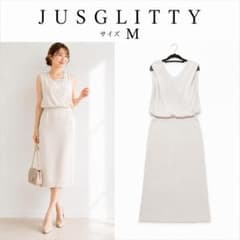 JUSGLITTY バックカシュクール グレー